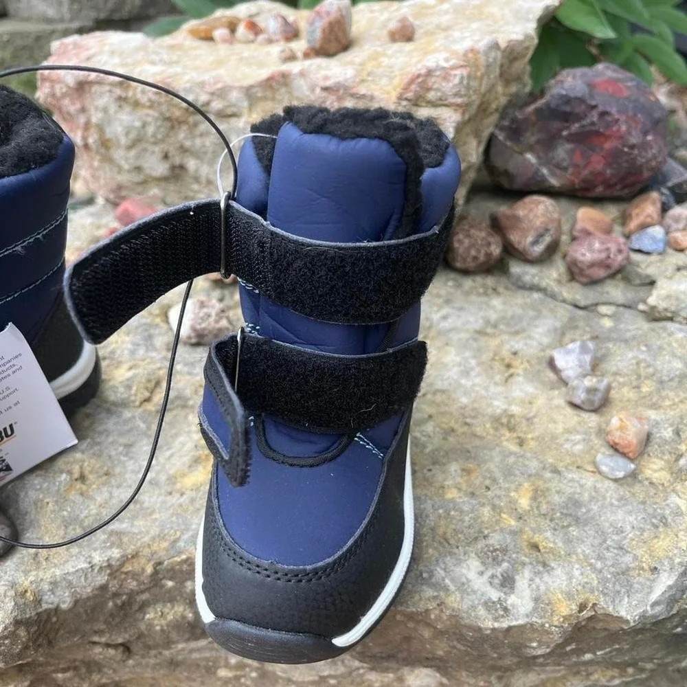 Khombu blue snow boots, Size toddler 6m snowboots